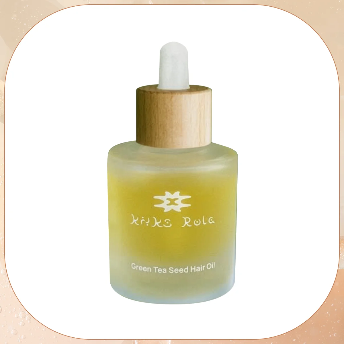 【kiiks】グリーンティーシードヘアオイル
