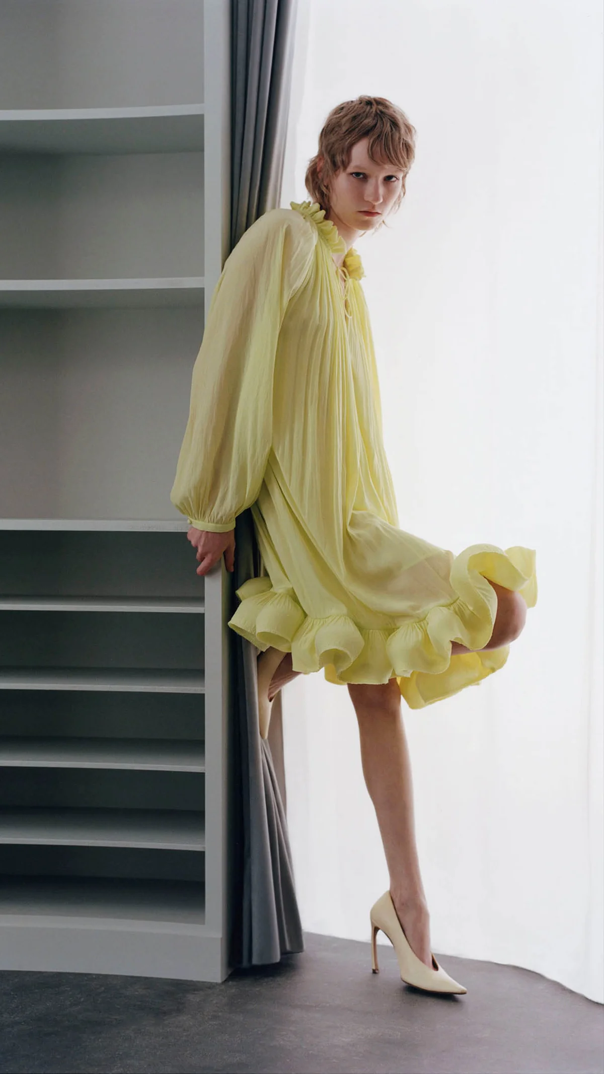 ランバン ギンザ ストアに2023年春夏コレクションの新作を含めたシャルムーズドレスが一堂に集結