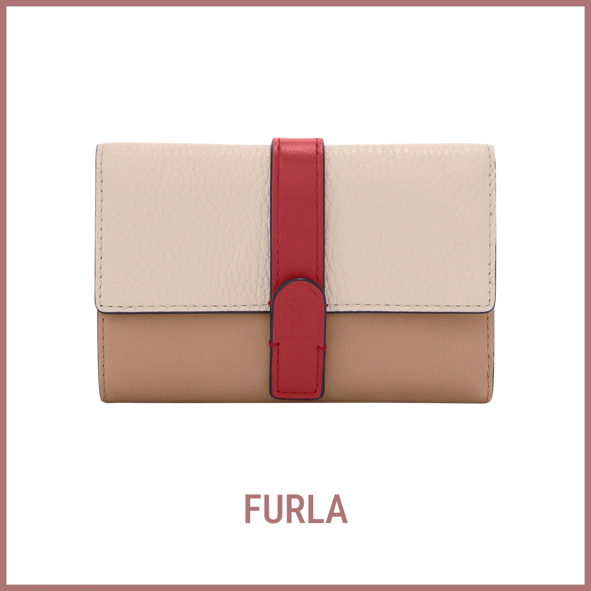 財布　フルラ　〈H9×W14×D3cm〉￥34,100