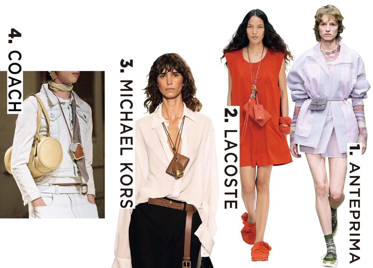 2026年春夏トレンドのウェアラブルバッグ