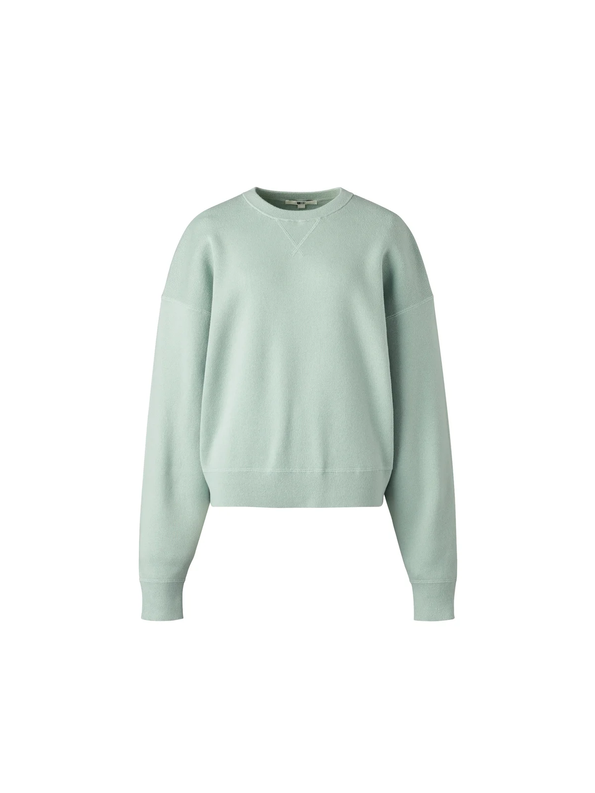 ユニクロ：シーのスムースコットンクルーネックセーター