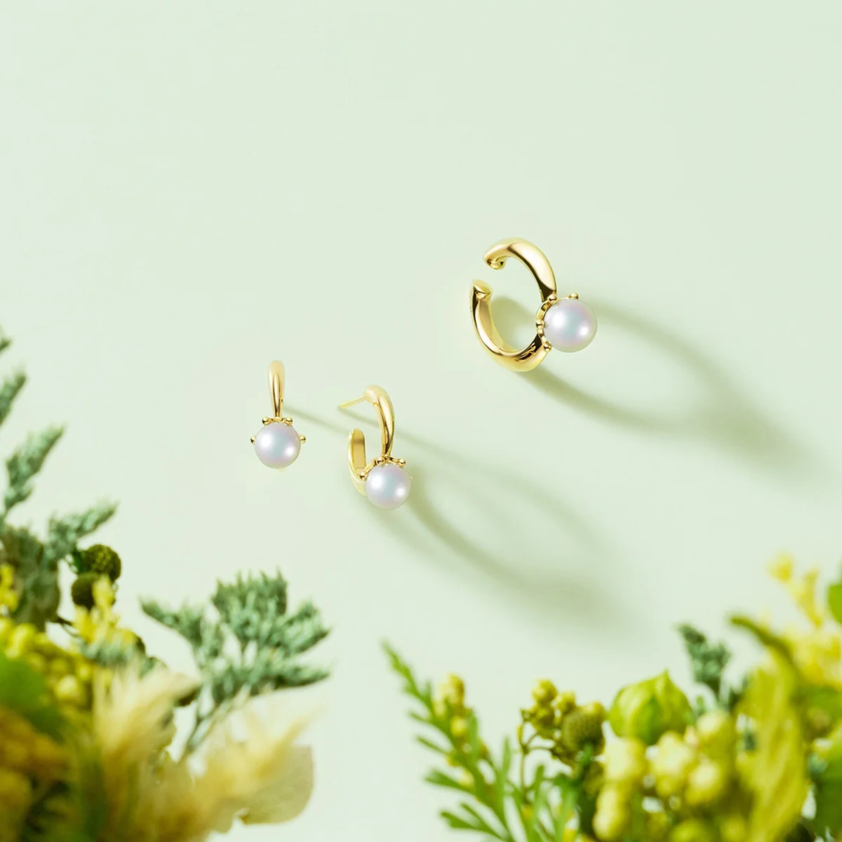 ミキモト リング チャームコレクションのピアスとイヤーカフ