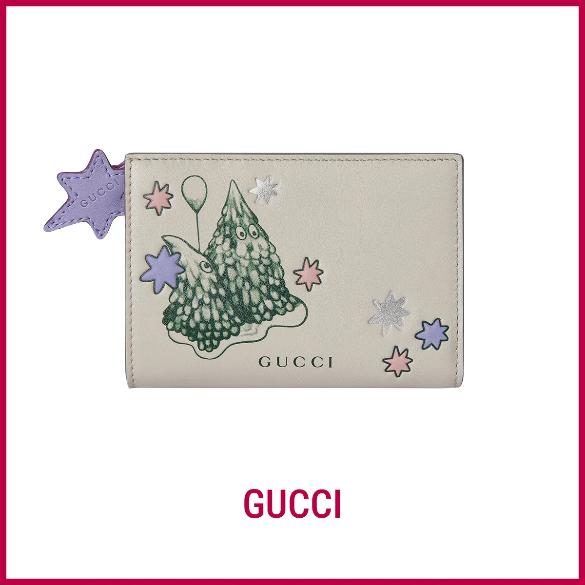 財布　グッチ日本限定 ヒグチユウコ バイカラー スモール ウォレット　〈H8×W11.5×D3cm〉￥137,500