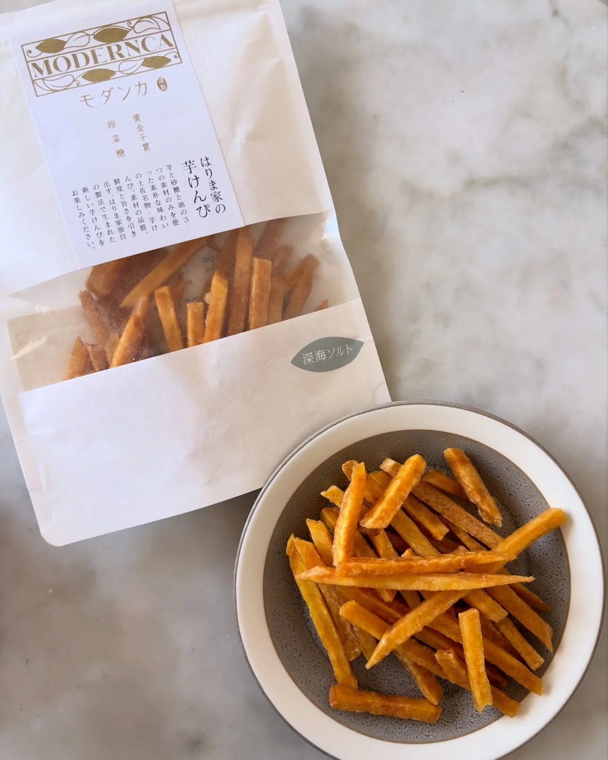 【高知で購入した、モダンカの芋けんぴ】伝統菓子が現代的に進化！