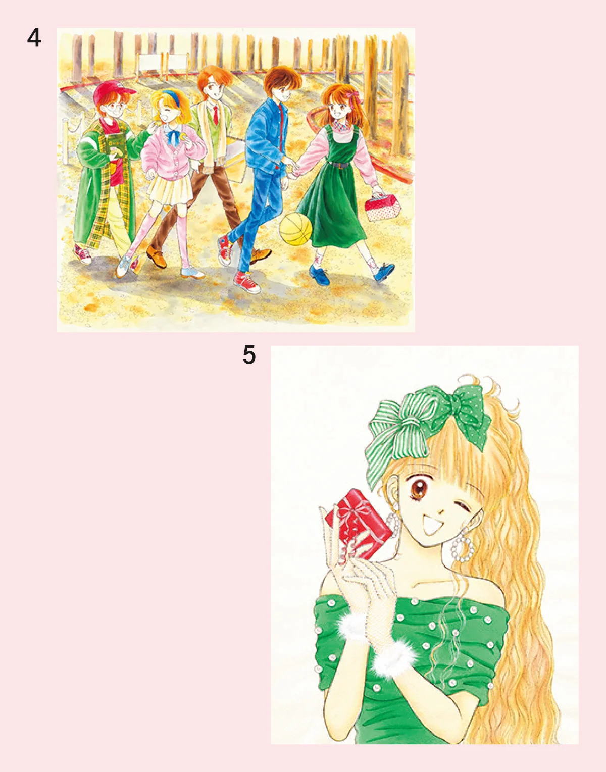 『星の瞳のシルエット』©柊あおい/集英社 『ハンサムな彼女』©吉住渉/集英社
