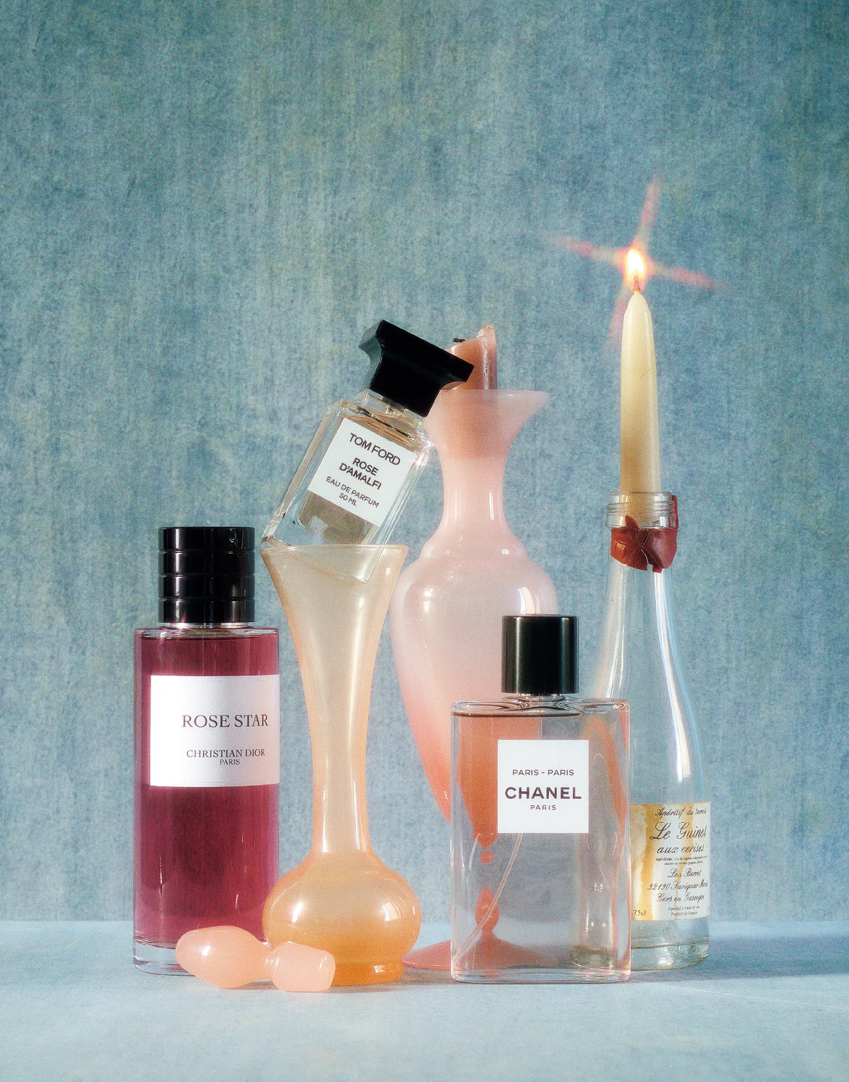 恋愛運 × 落ち着いたローズの香り