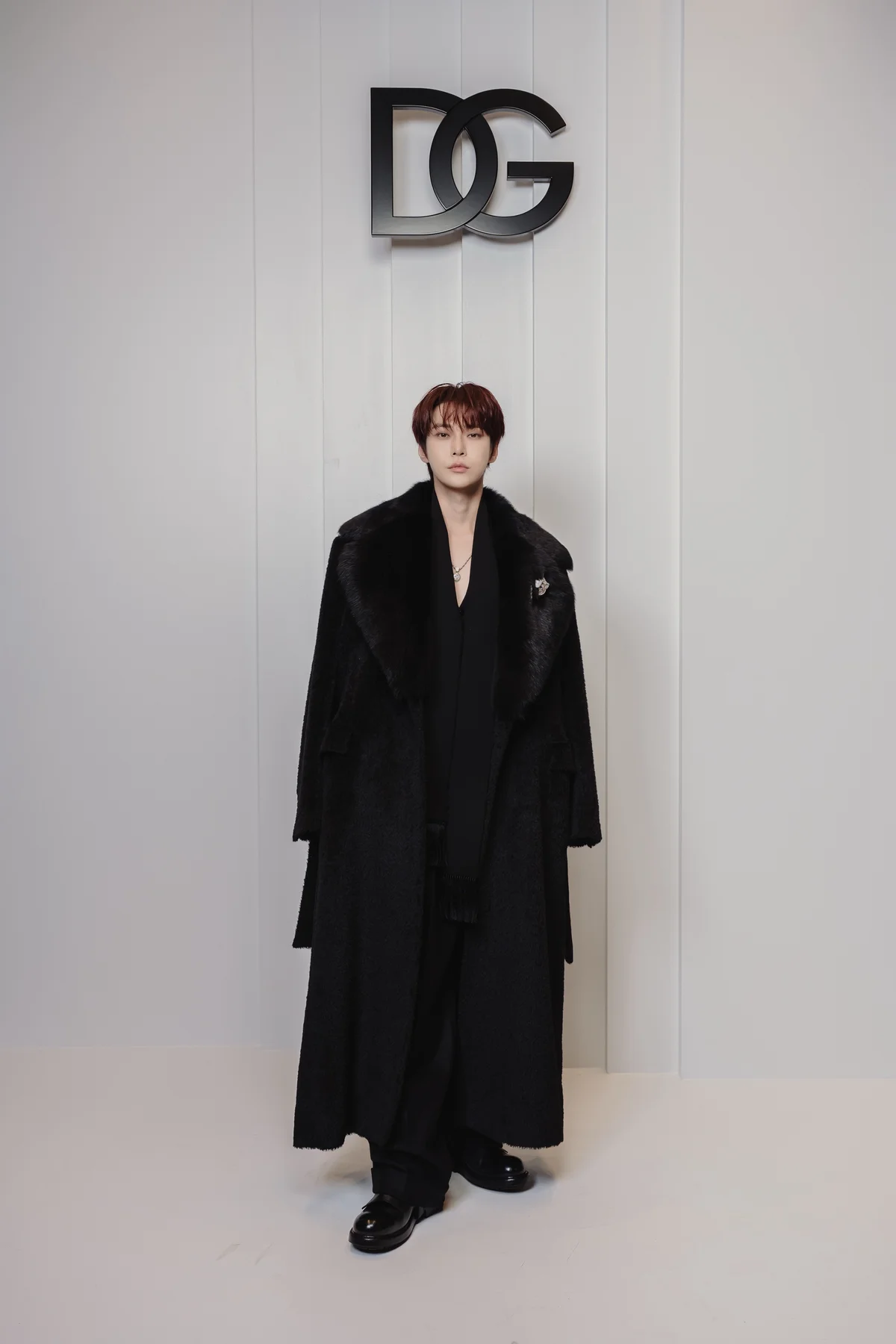 ドルチェ＆ガッバーナ2026年春夏ウィメンズコレクションに来場したNCT ドヨン　DOYOUNG