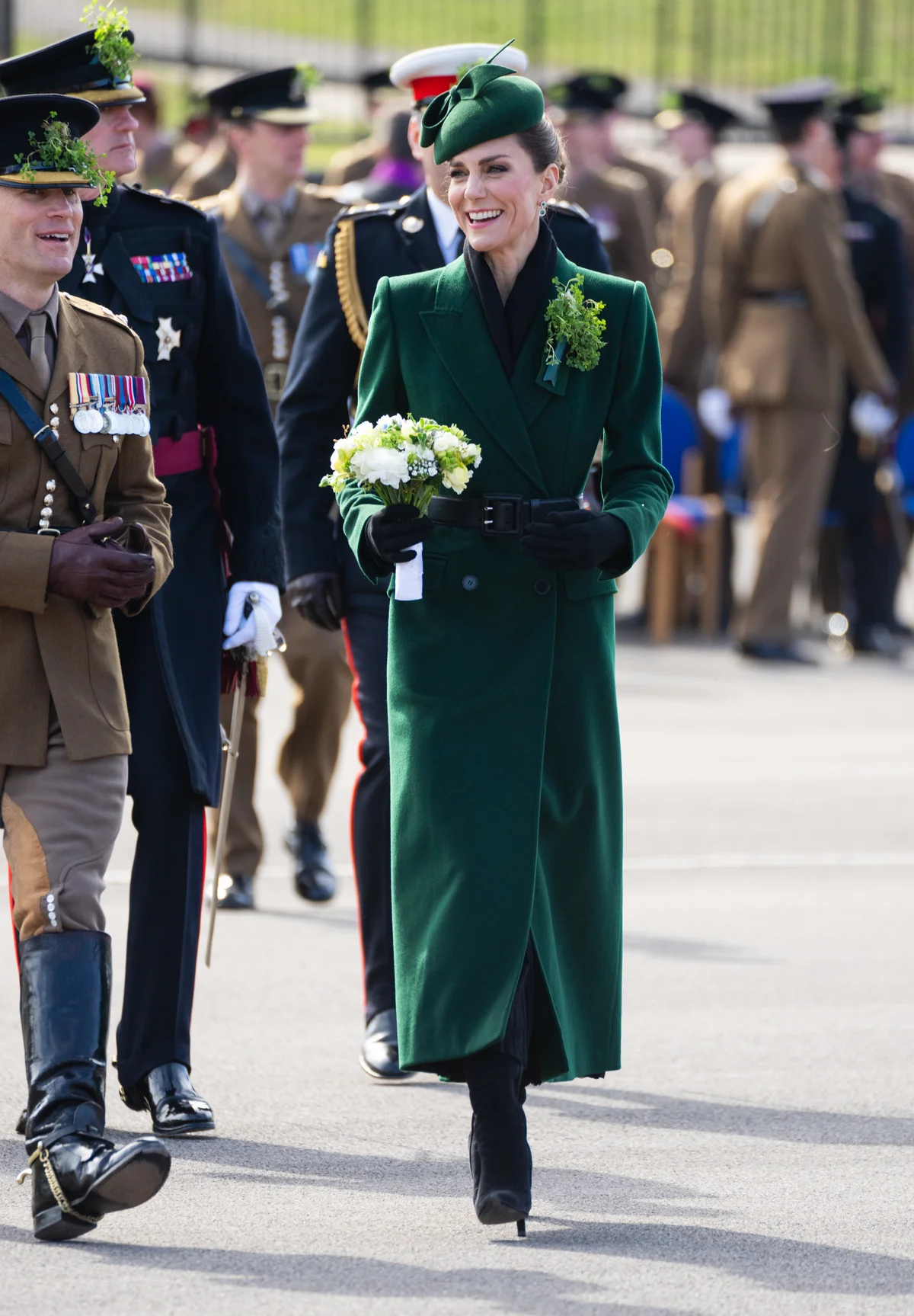 キャサリン皇太子がセント・パトリックス・デーの式典に参加