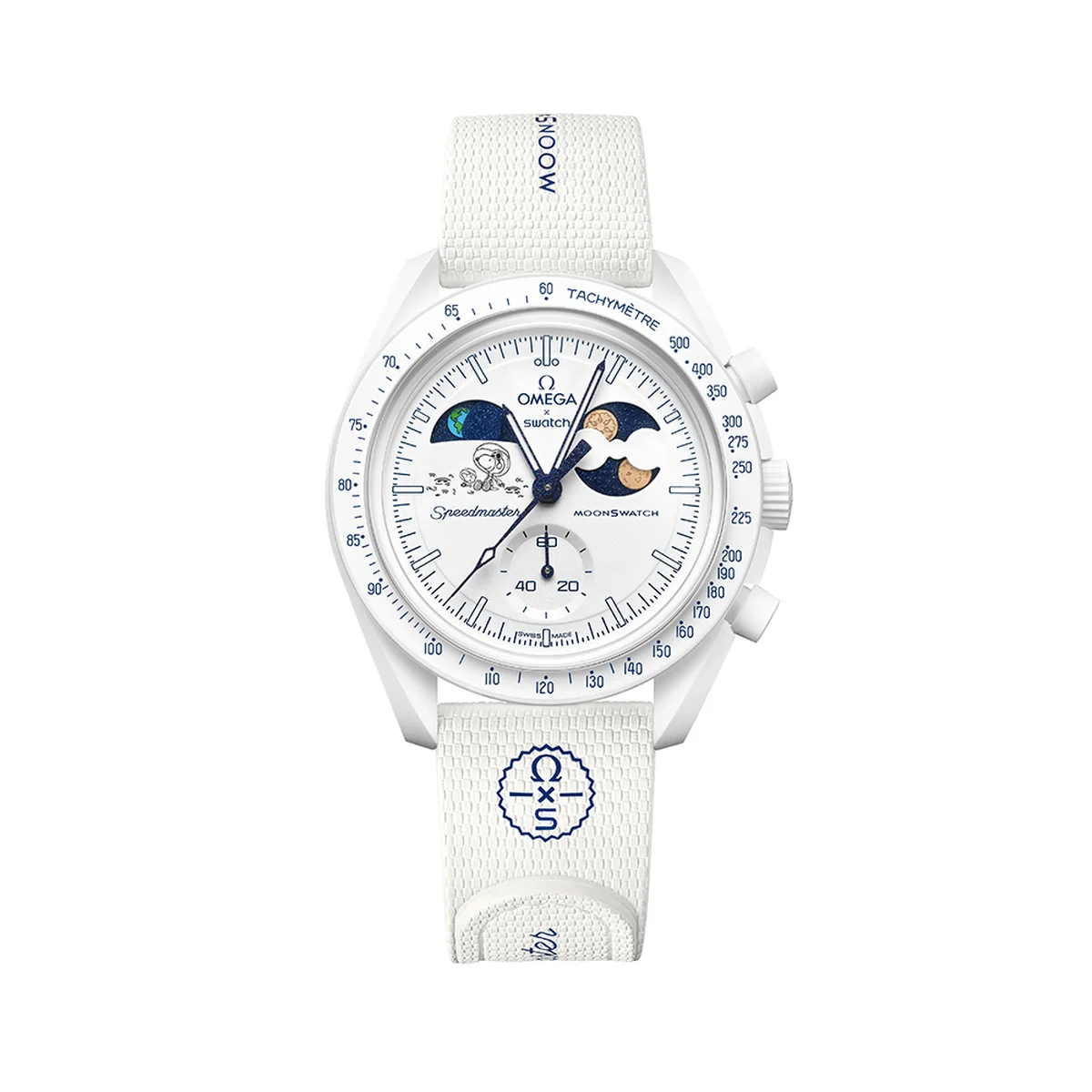 「ミッション トゥ アースフェイズ - ムーンシャイン ゴールド コールドムーン」ウォッチ〈バイオセラミック、ムーンシャイン™ ゴールド、ケース径42mm、クォーツ〉¥57,200