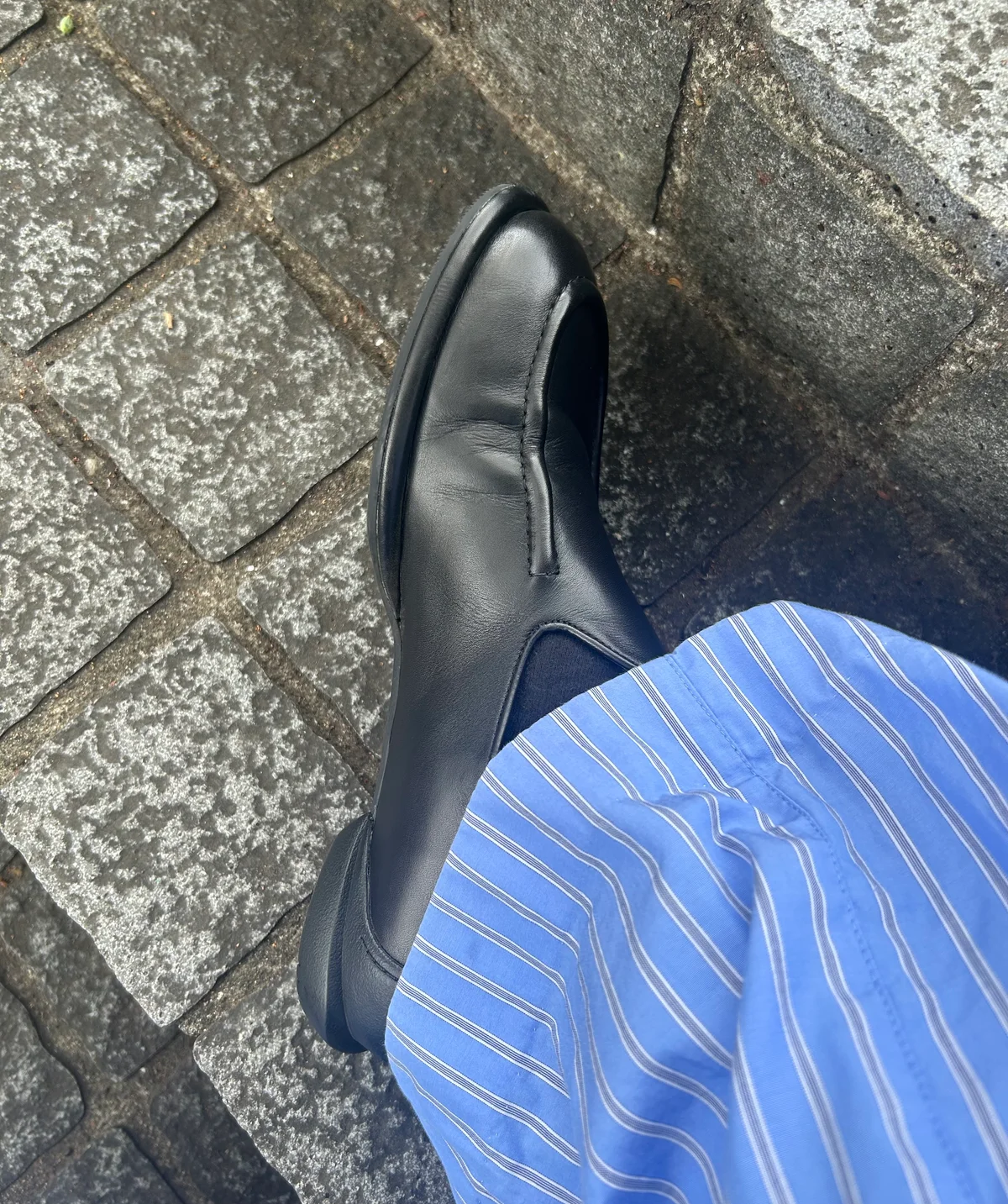 SHISEI シーセイ　スリッポン　MM PLUMPER SLIPON　着用