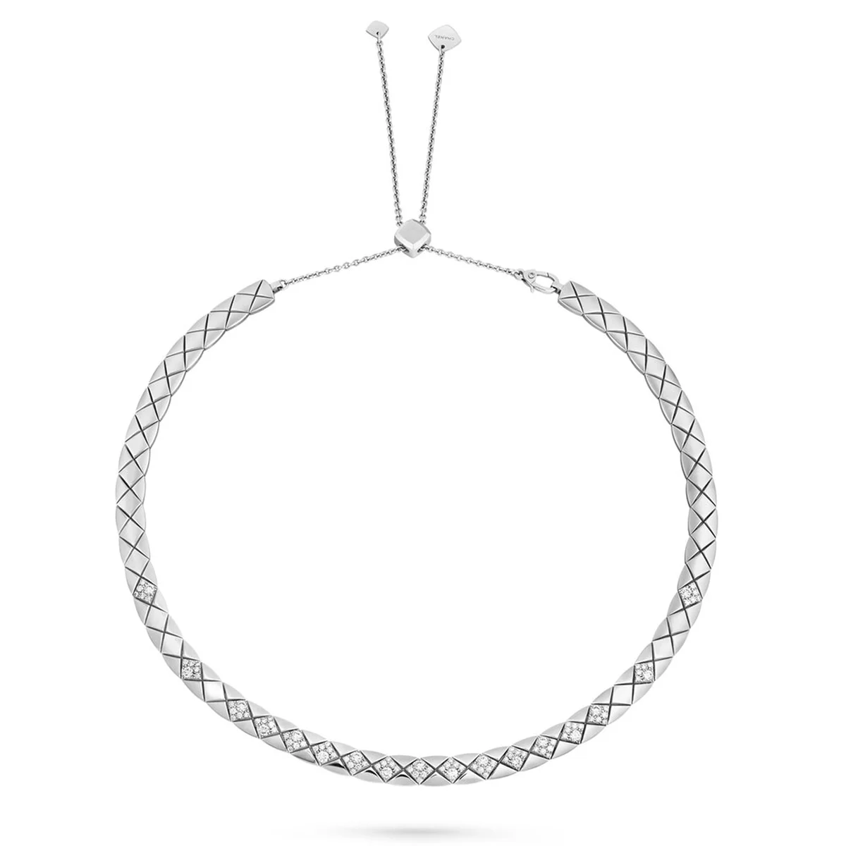 「ココ クラッシュ」ショートネックレス〈WG、ダイヤモンド〉¥7,788,000