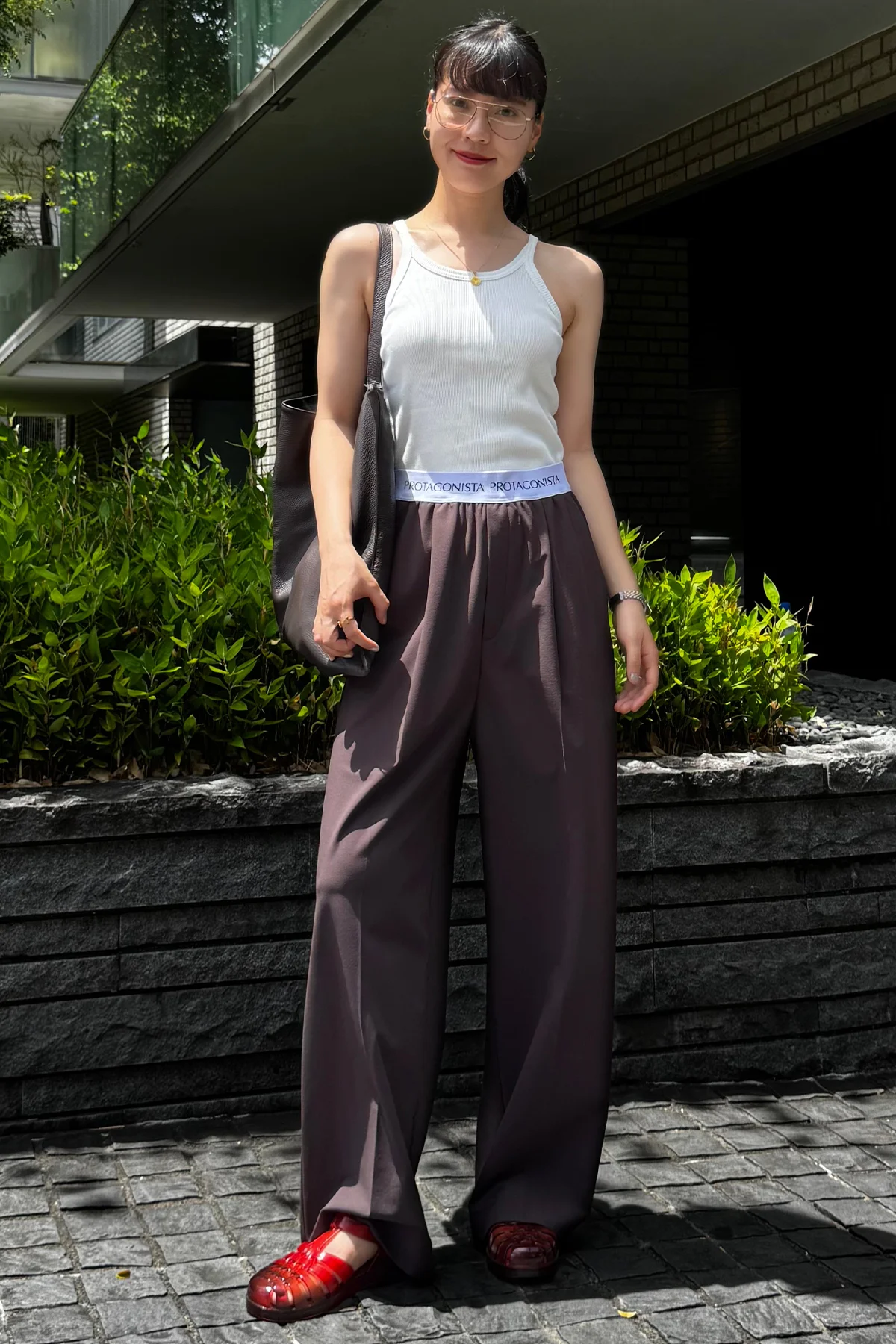 セルフスナップ　パンツ　プロタゴニスタ　PROTAGONISTA