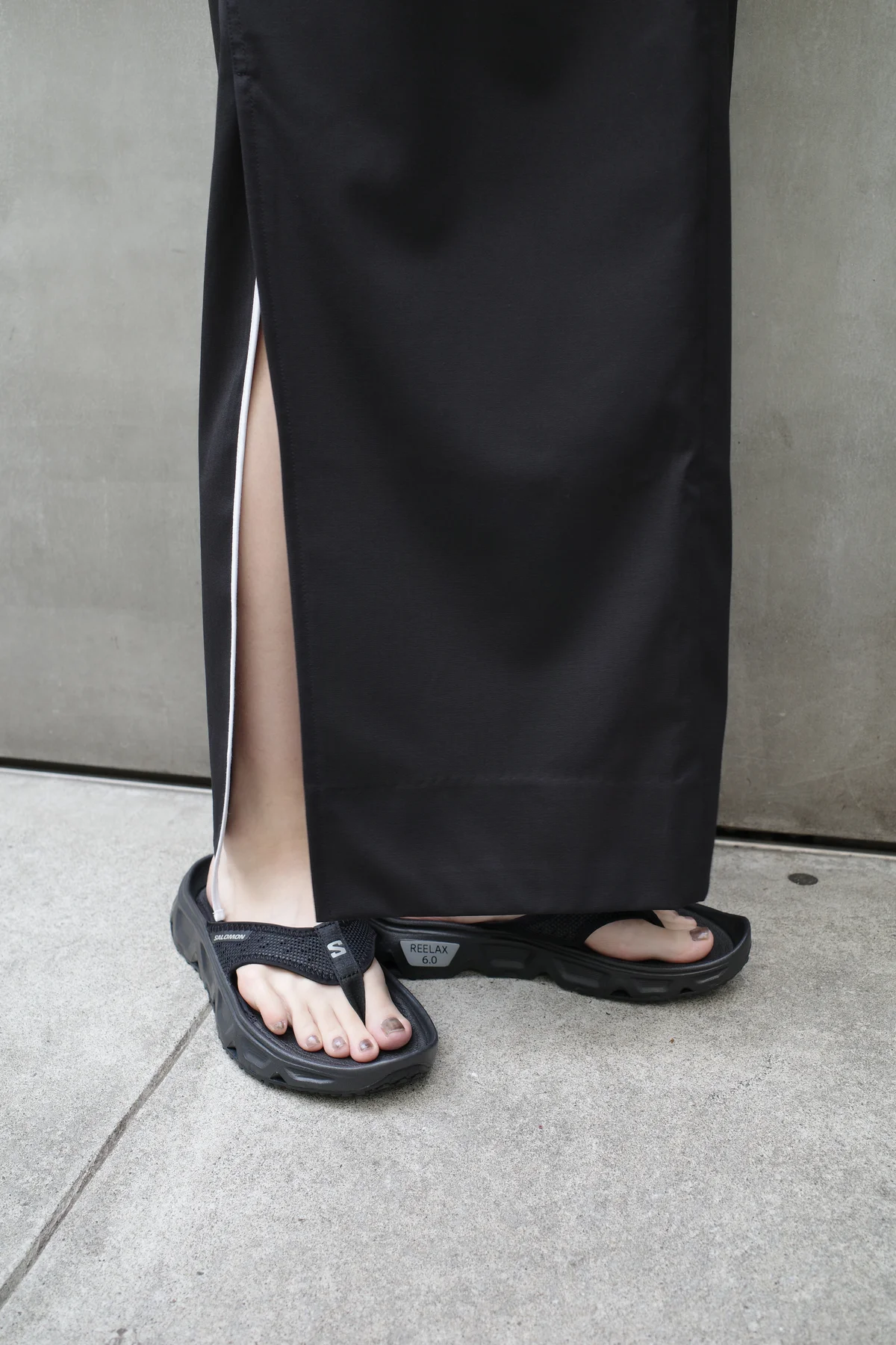 セルフスナップ　サンダル　サロモン　SALOMON