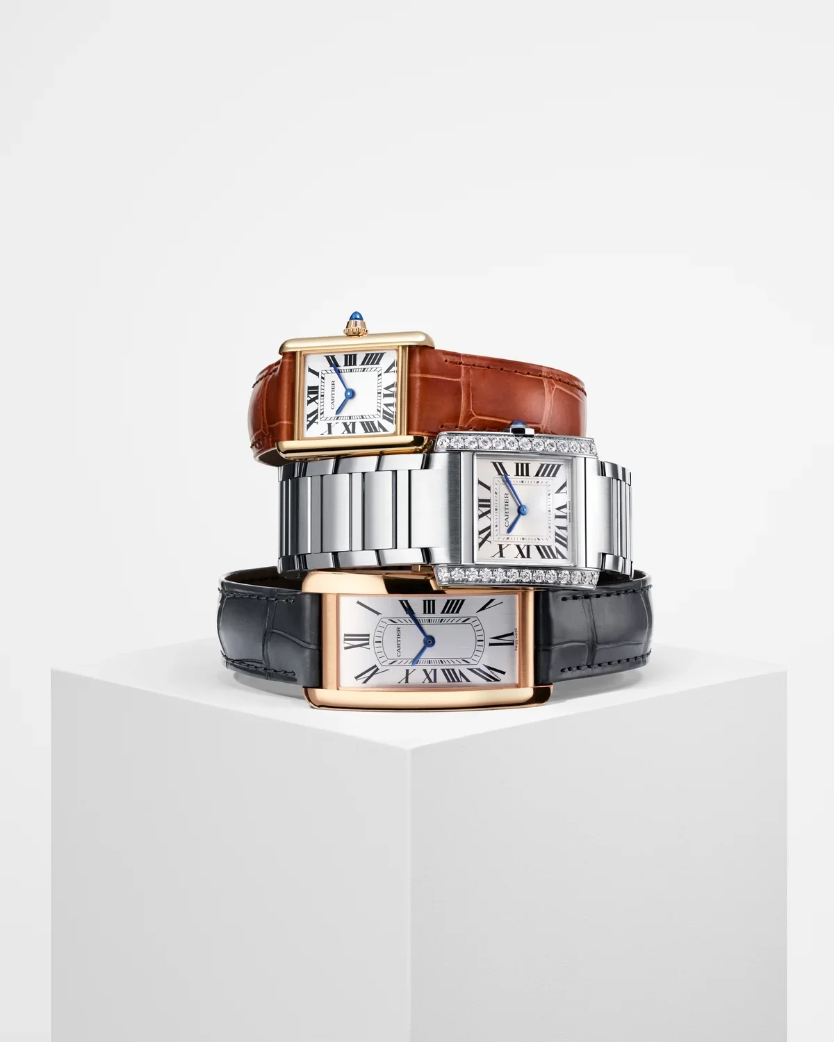 カルティエの時計時計「タンク」