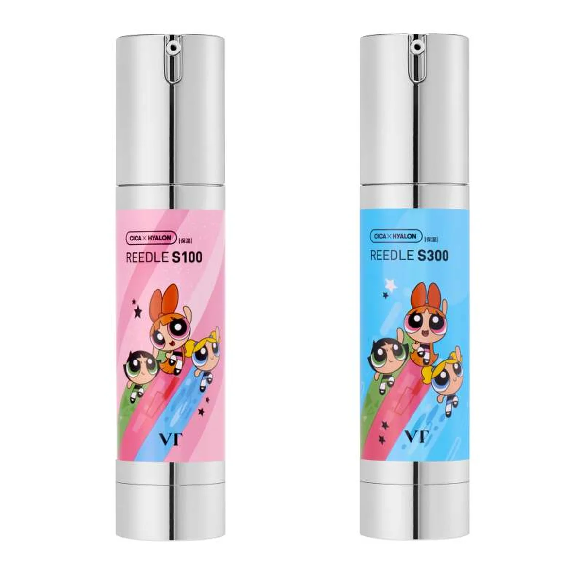 左から／VT COSMETICS リードルS 100 50ml ￥3,520円、リードルS 300 50ml ￥4,730円〈2026年3月12日より順次発売〉