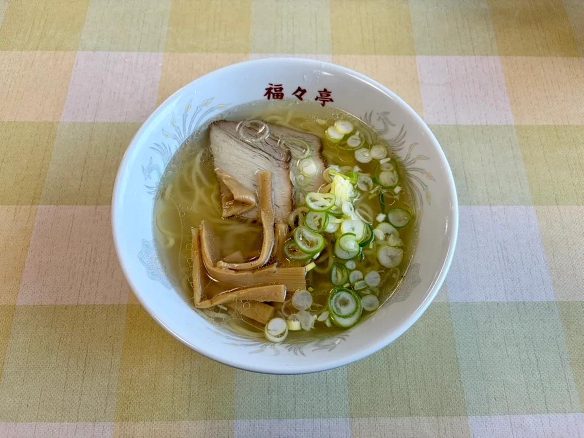 福々亭の塩ラーメンの画像