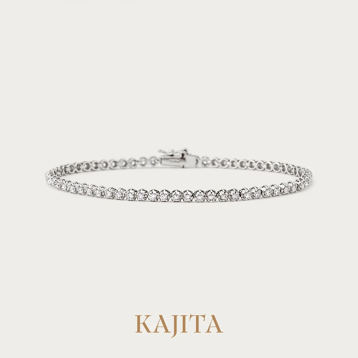 KAJITA カジタ ダイヤモンドテニスブレスレット