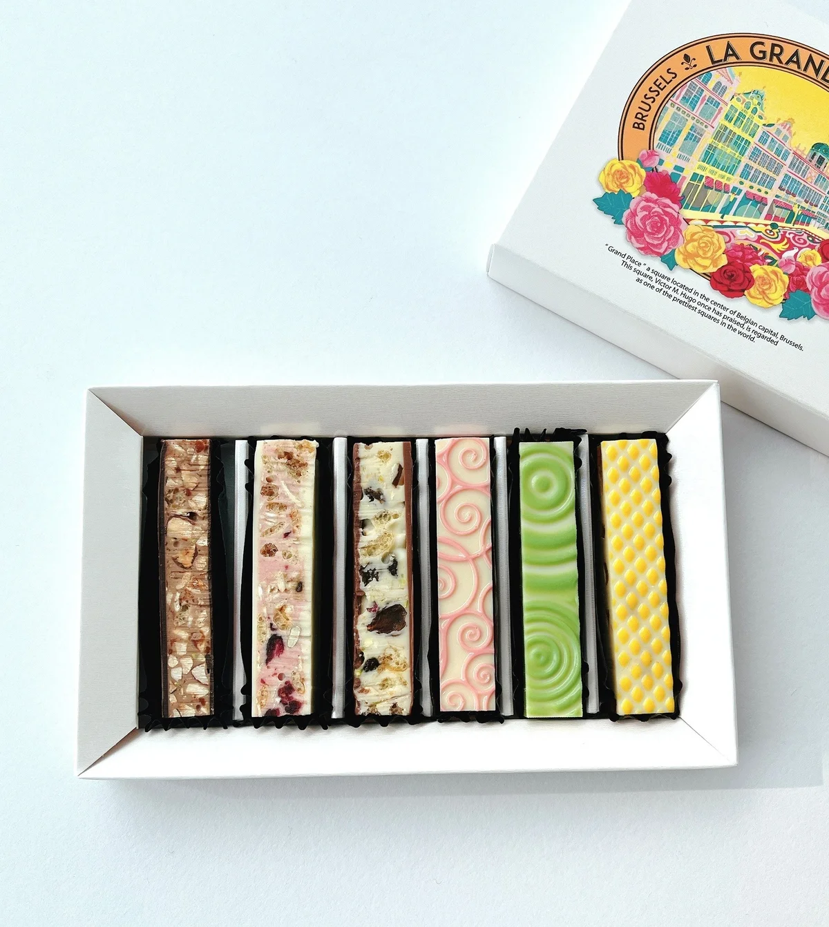 グランプラスのバトンショコラ。ベルギー産のクーベルチュール・チョコレートで本格的な味わい