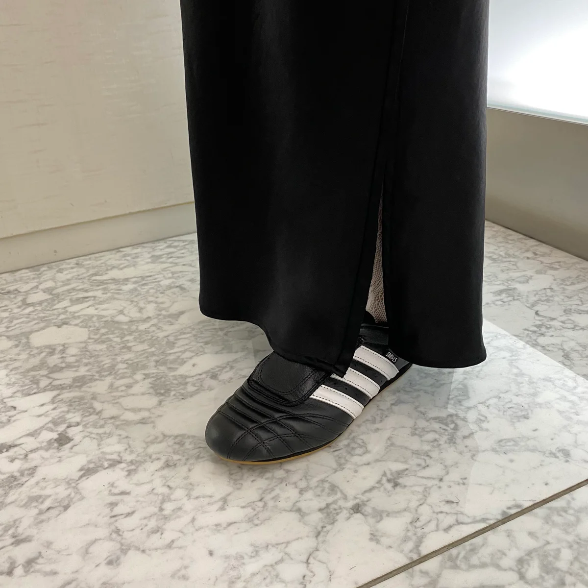 アディダス テコンドーを履いた様子