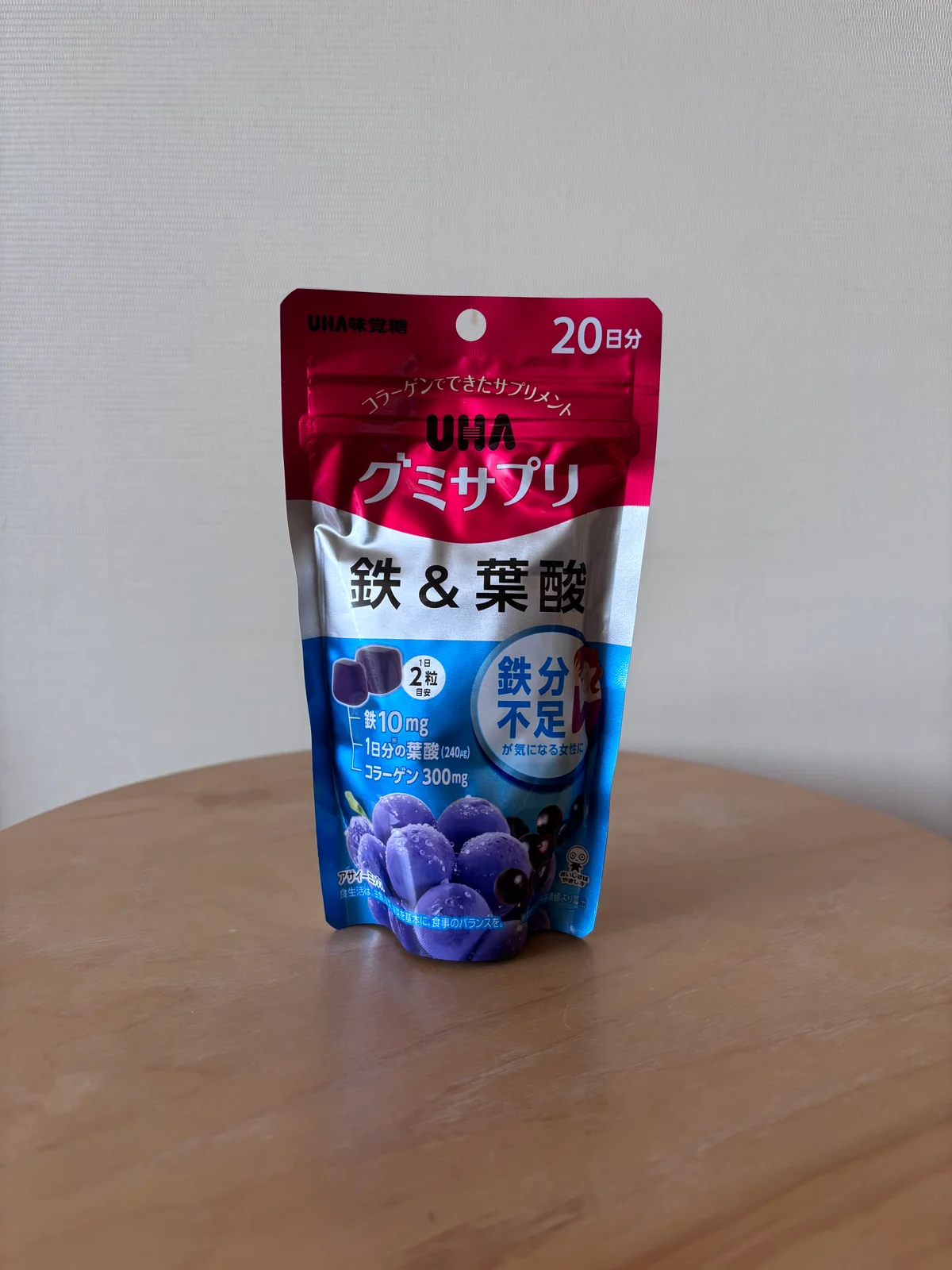 UHAグミサプリ鉄＆葉酸