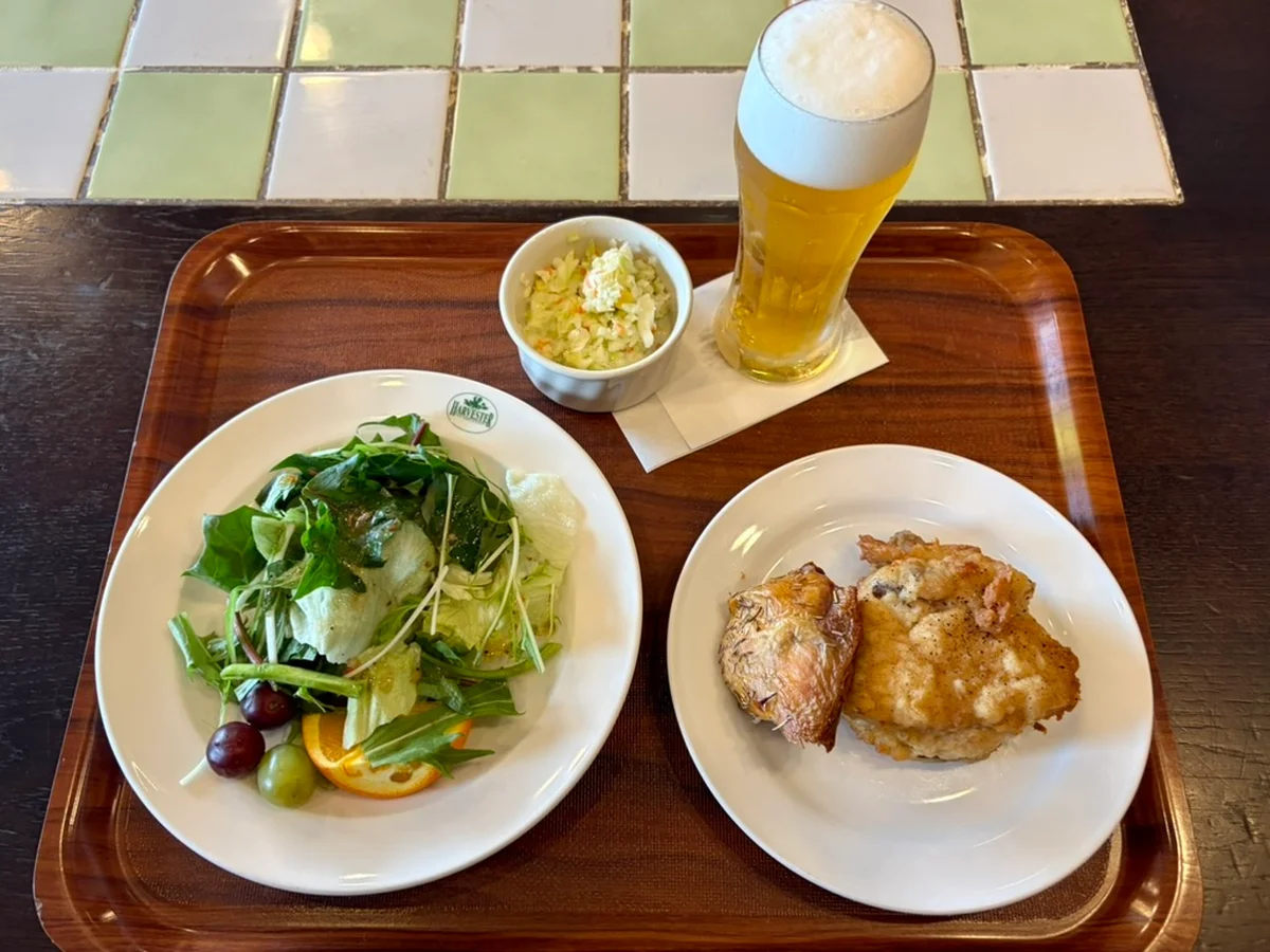 ハーベスター八雲のフライドチキンの画像