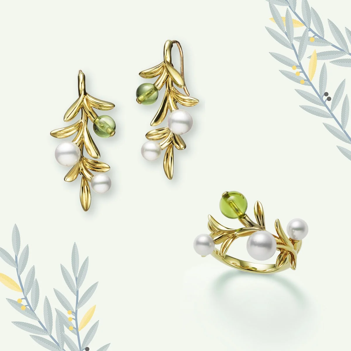 ミキモト　「Mikimoto Olive」コレクション