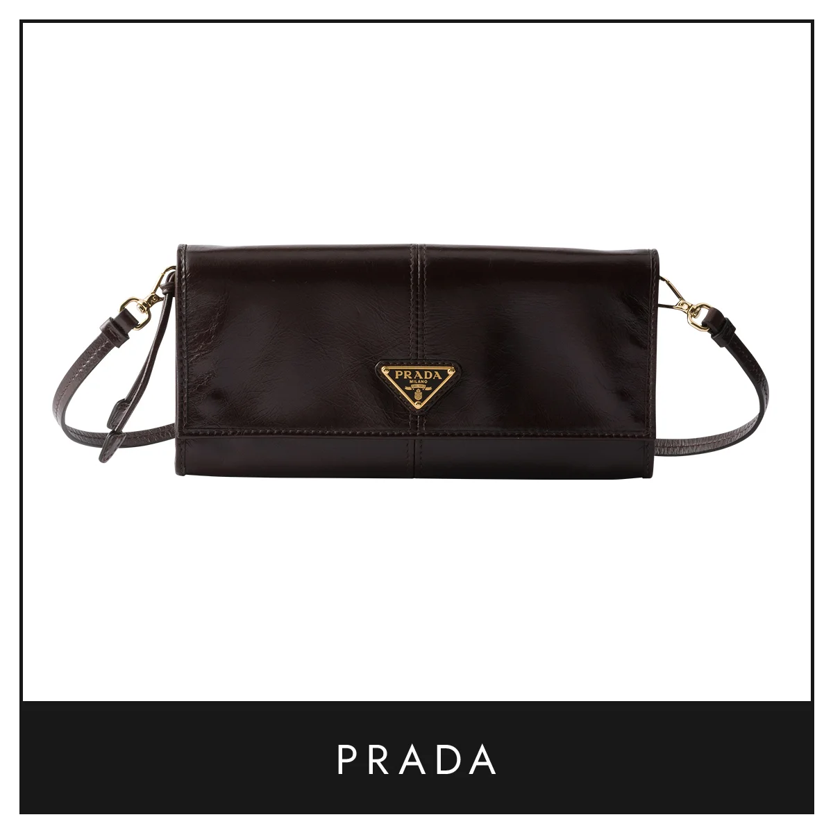 財布　プラダ「ウォレットバッグ」〈H9.5×W20cm〉￥181,500