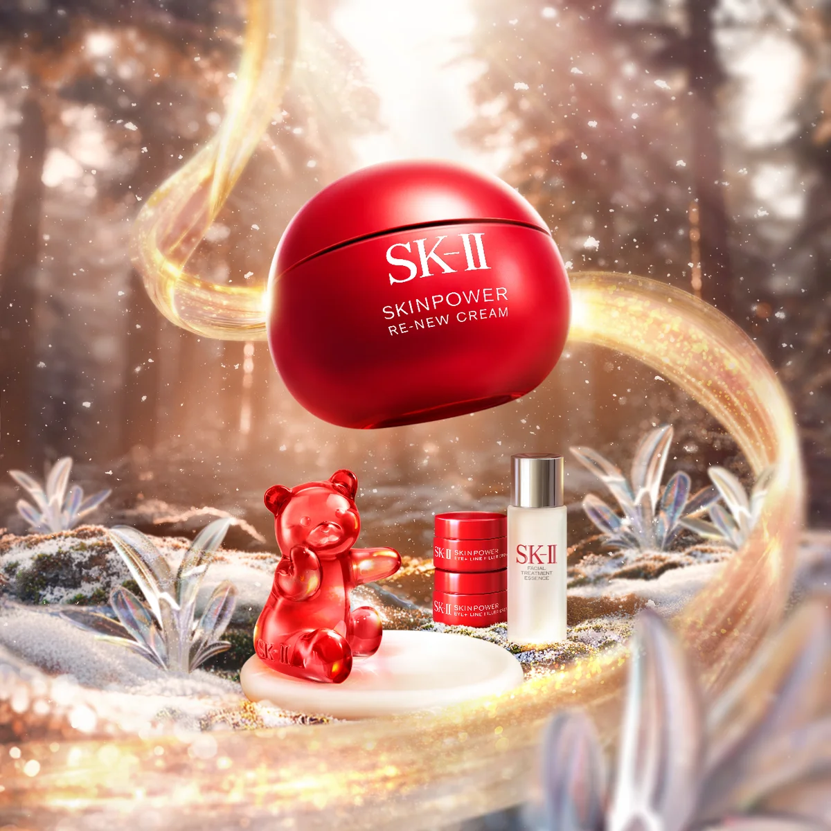 SK-II スキンパワー リニュー／エアリー クリーム コフレ 2025 ホリデーコレクション