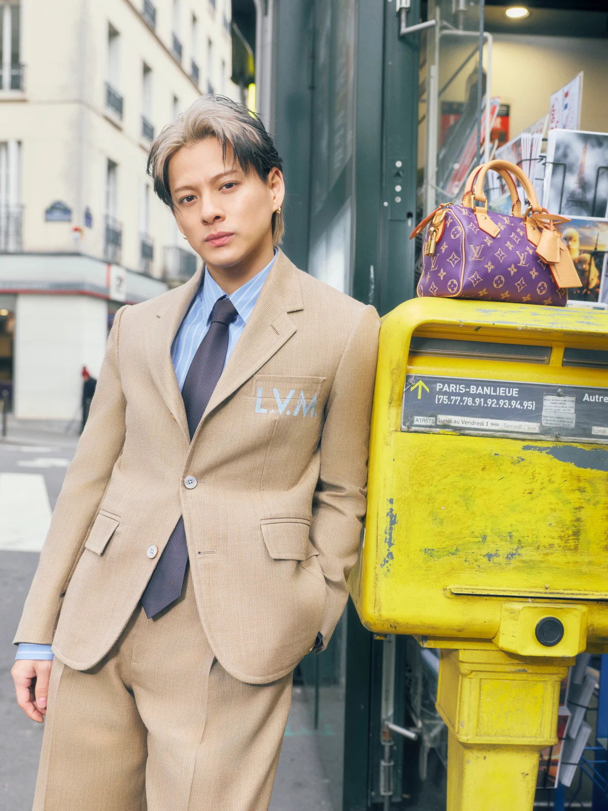 ルイ・ヴィトン2026年秋冬メンズコレクションに参加した　Number_i 　平野紫耀