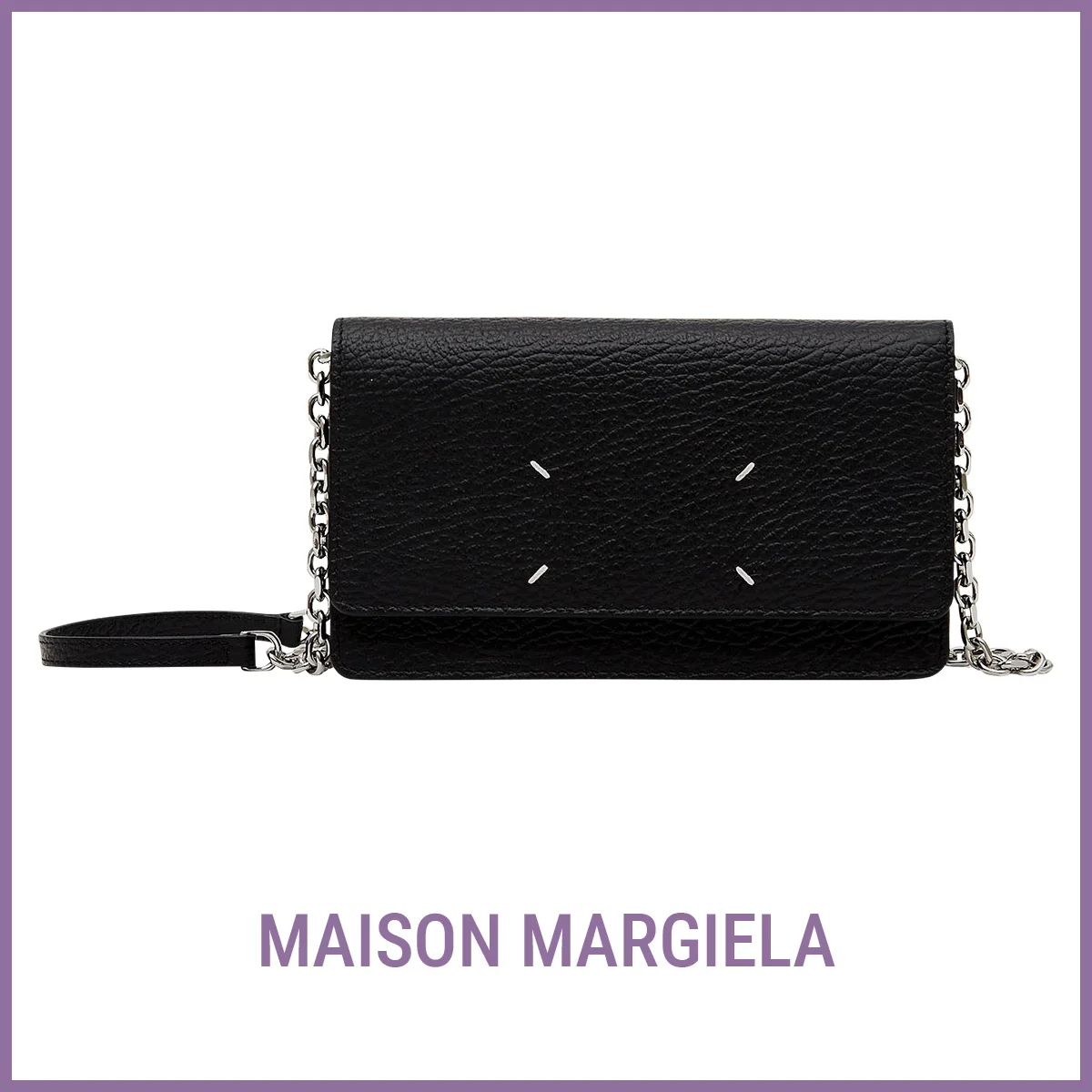 メゾン マルジェラ「4ステッチ チェーンウォレット」の画像