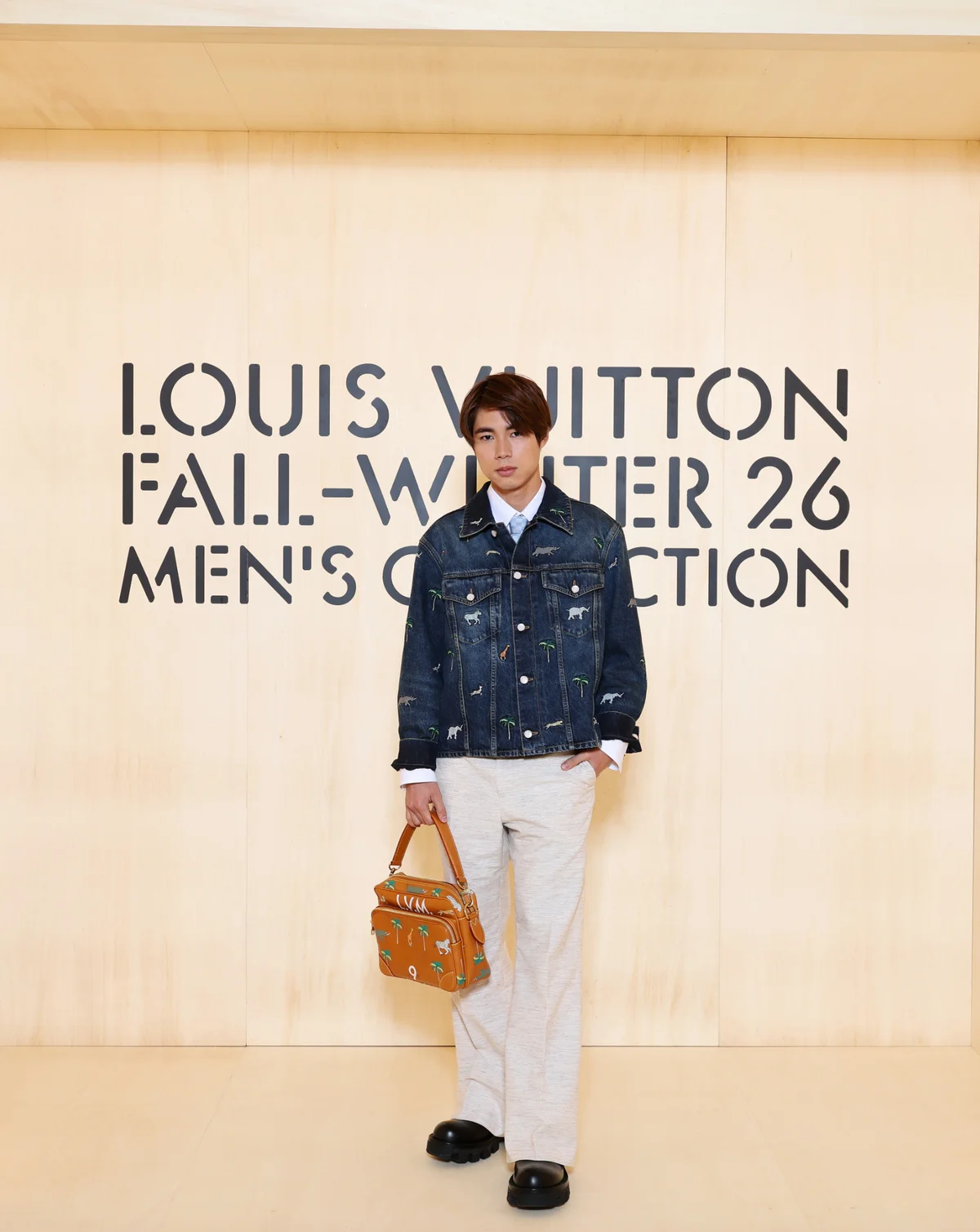 ルイ・ヴィトン2026年秋冬メンズコレクションに参加した堀米雄斗