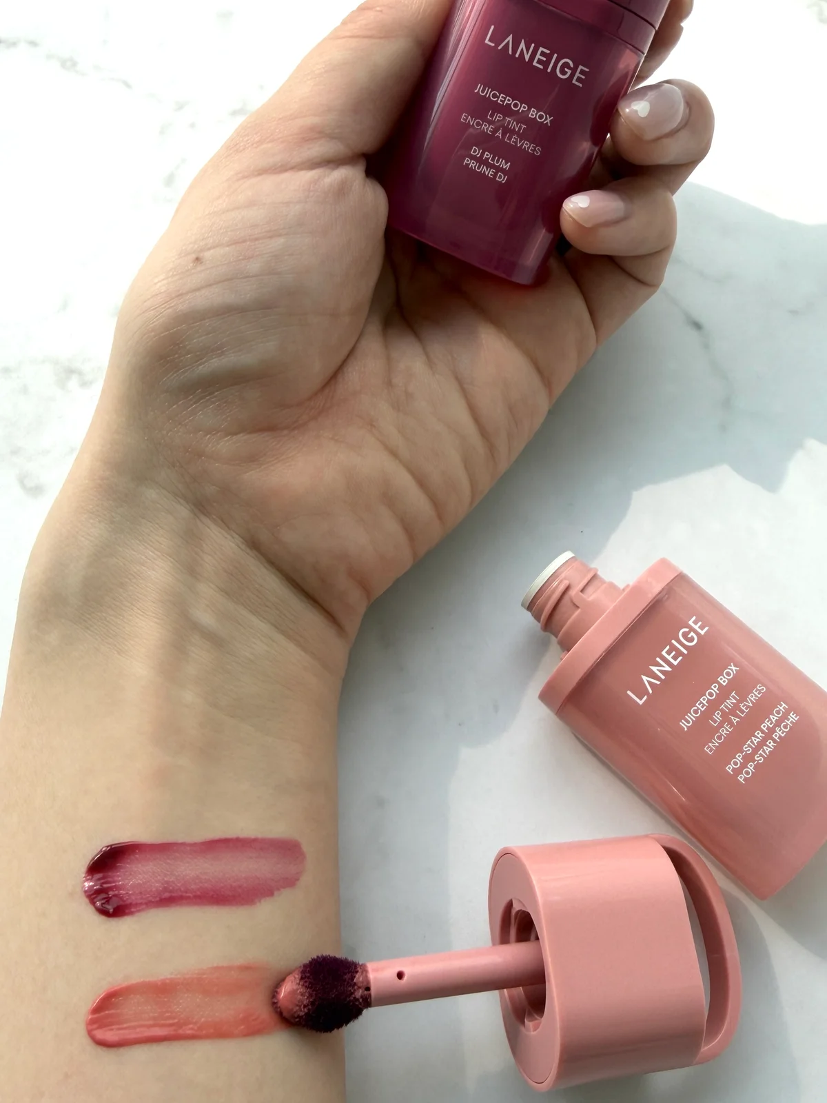 ラネージュ ジュースポップ ボックスリップティントのスウォッチ画像