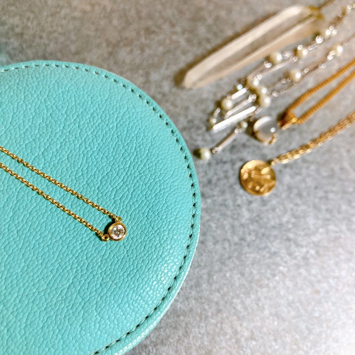 ティファニー ダイヤモンド バイ ザ ヤード™ シングル ダイヤモンド ペンダント Tiffany