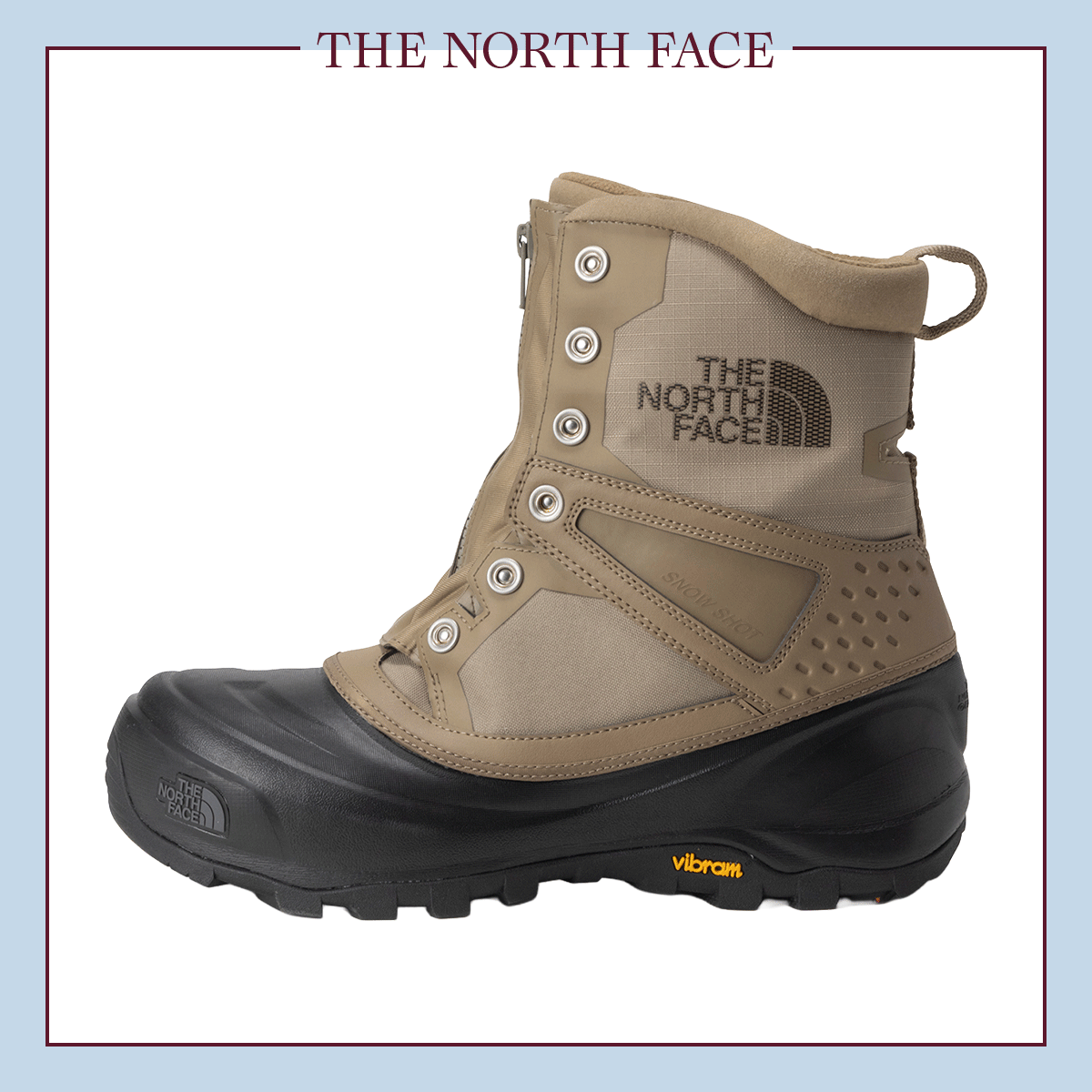 2026年冬におすすめのスノーブーツ（レディース）　ザ・ノース・フェイス「スノー ショット ミッドウォータープルーフ アークティックグリップ」〈ソール●cm〉¥26,950