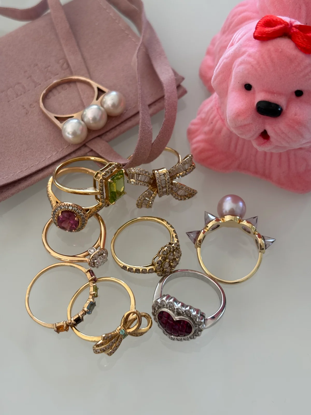 ミカジュエリー Goddess Ringほか、指輪のコレクション