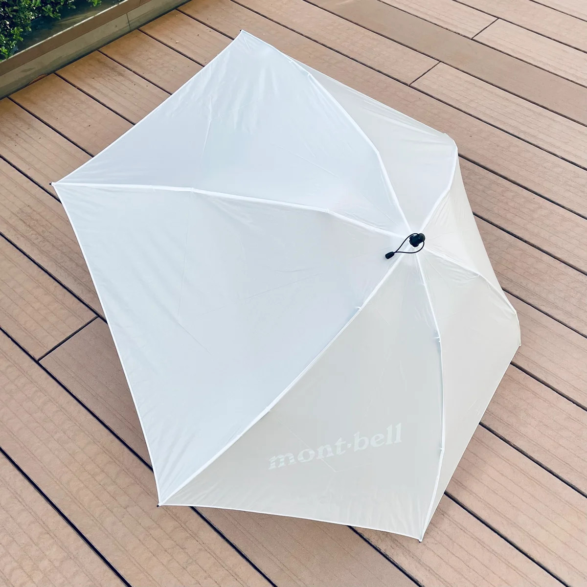 モンベルの折り畳み傘