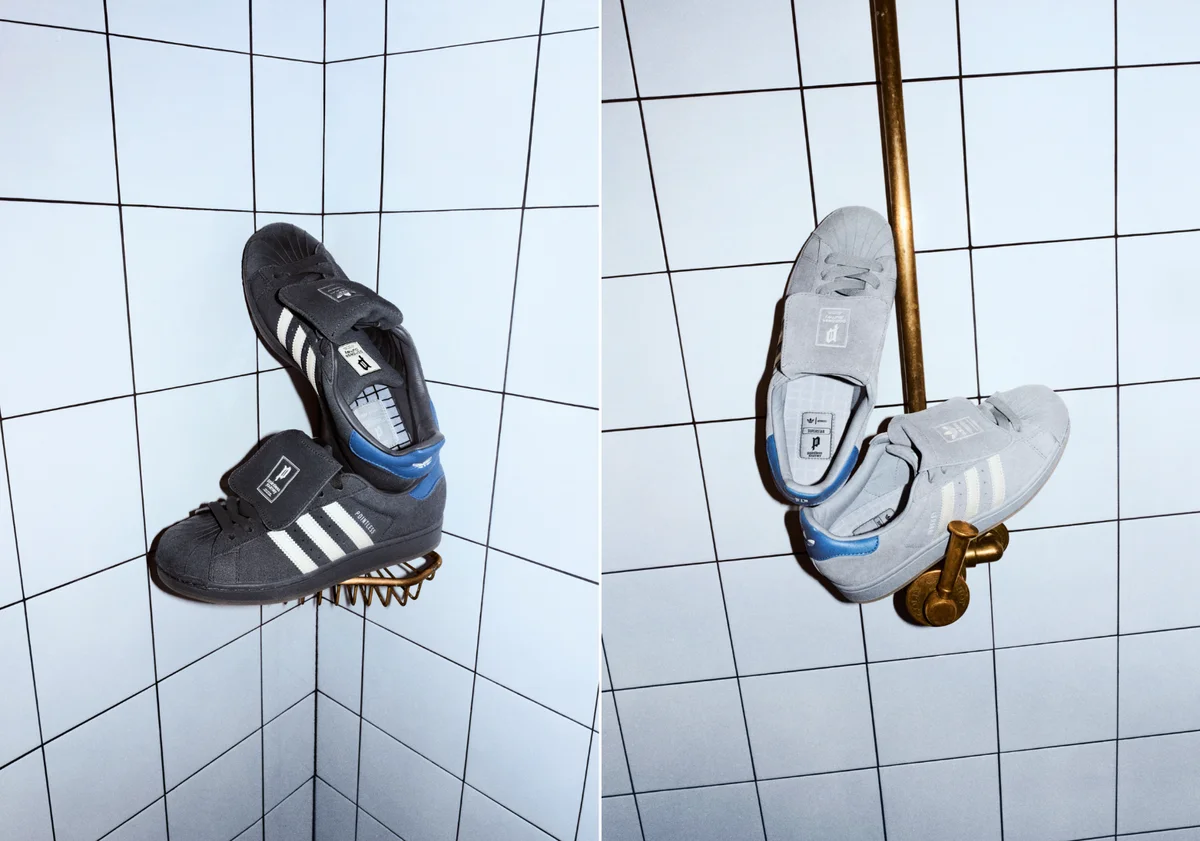 常田大希が主宰するPOINTLESS JOURNEYと adidas Originals × atmos コラボスニーカーSUPERSTAR