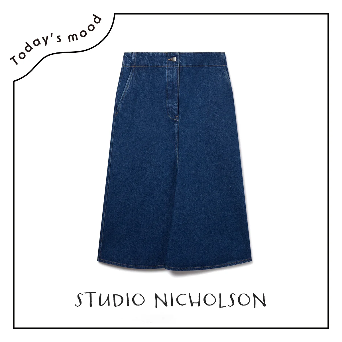 スタジオ ニコルソンのスカート【昼下がりのごきげんワードローブ】