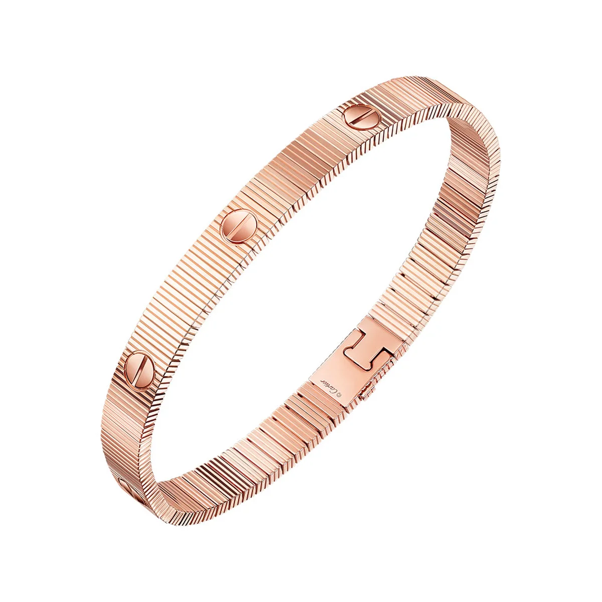 「LOVE アンリミテッド」ブレスレット〈PG〉¥1,491,600 Antoine Pividori © Cartier