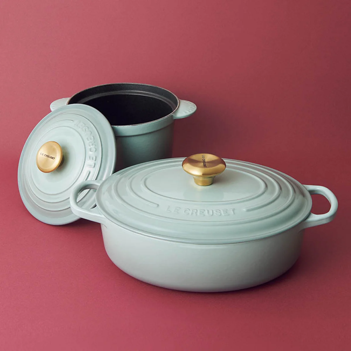 ル・クルーゼの鋳物ホーロー鍋