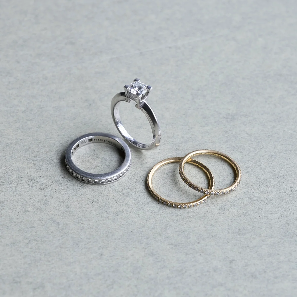 「ミュラー オブ ヨシオクボ」内田志乃婦さんのウェディングリングは、ハリー・ウィンストン。