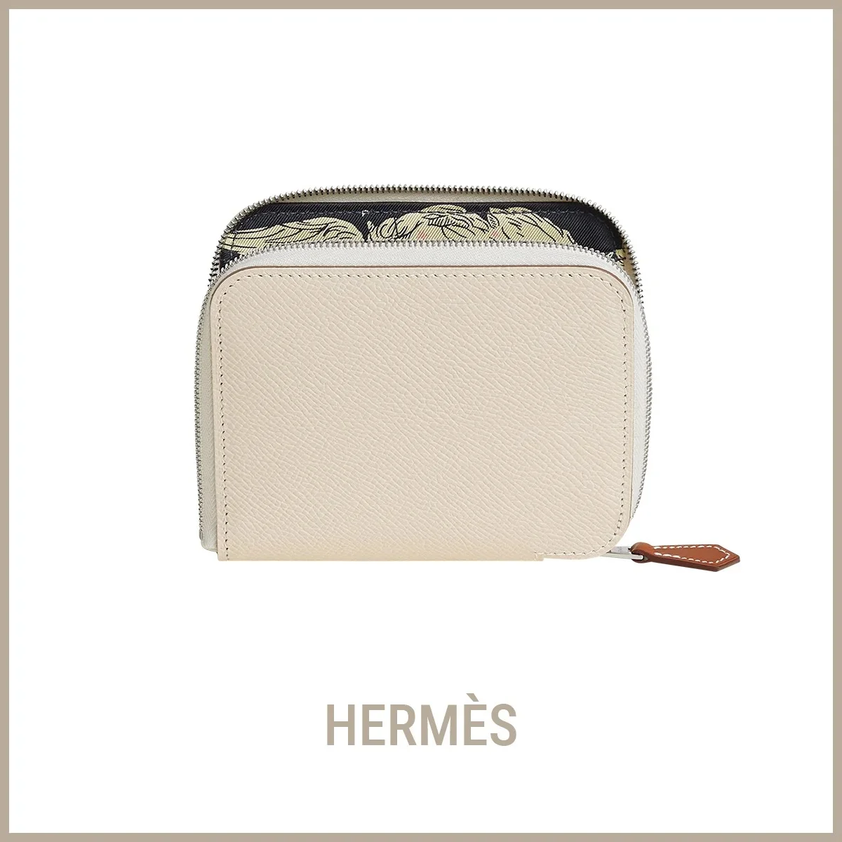 エルメスのウォレット「《シルクイン》コンパクト」　財布