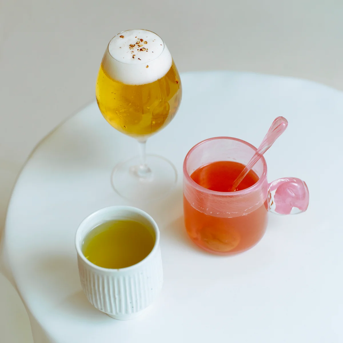 長谷川あかりさんのカクテル３種類