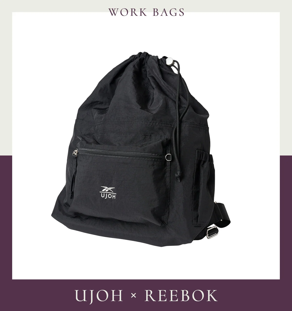 リュックサック　通勤バッグ　ウジョー　UJOH リーボック　REEBOK　〈H46.5x W31x D11.5cm〉￥25,300