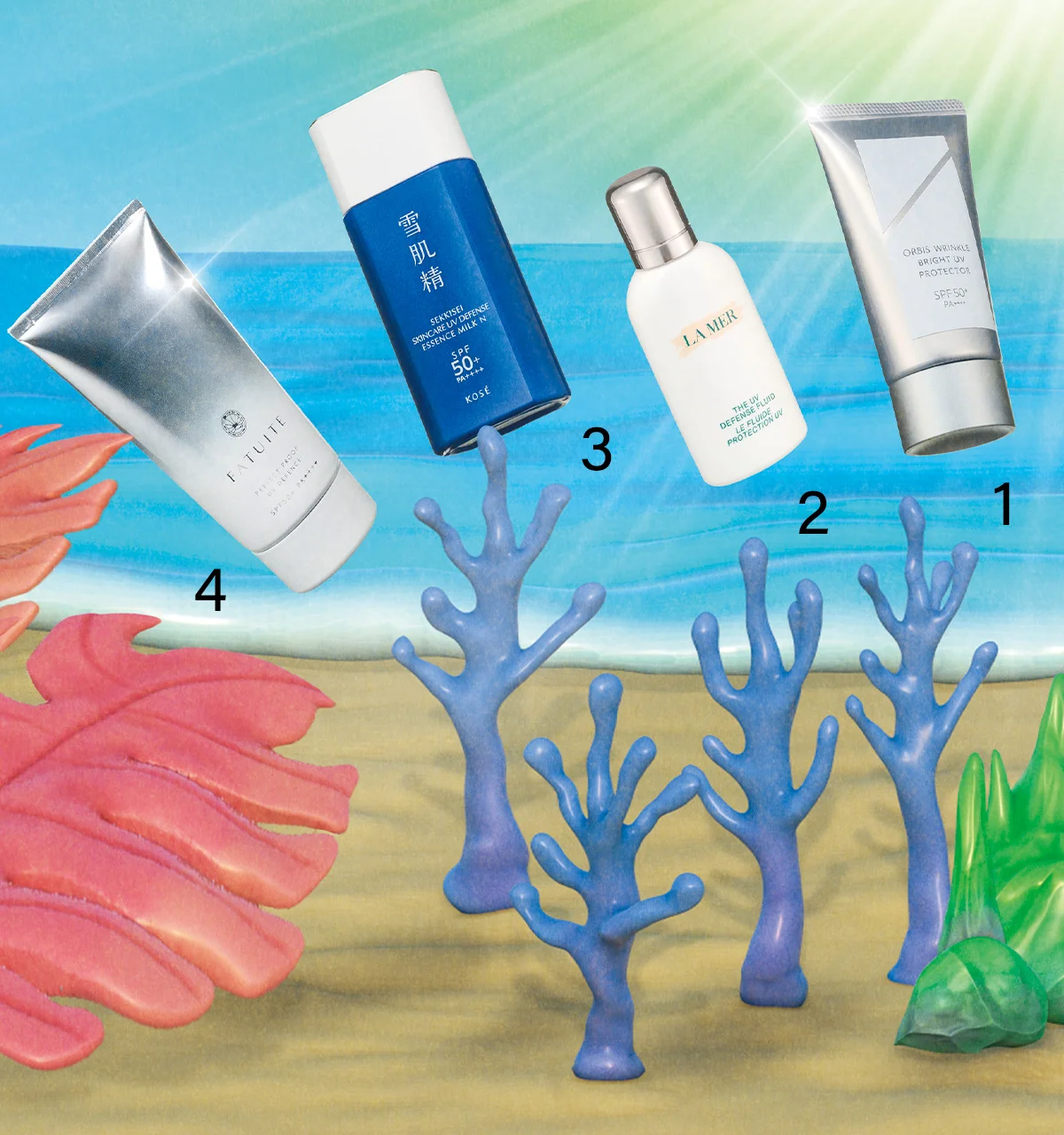 2026年の日焼け止め。オルビス、ラ・メール、雪肌精、ファチュイテ