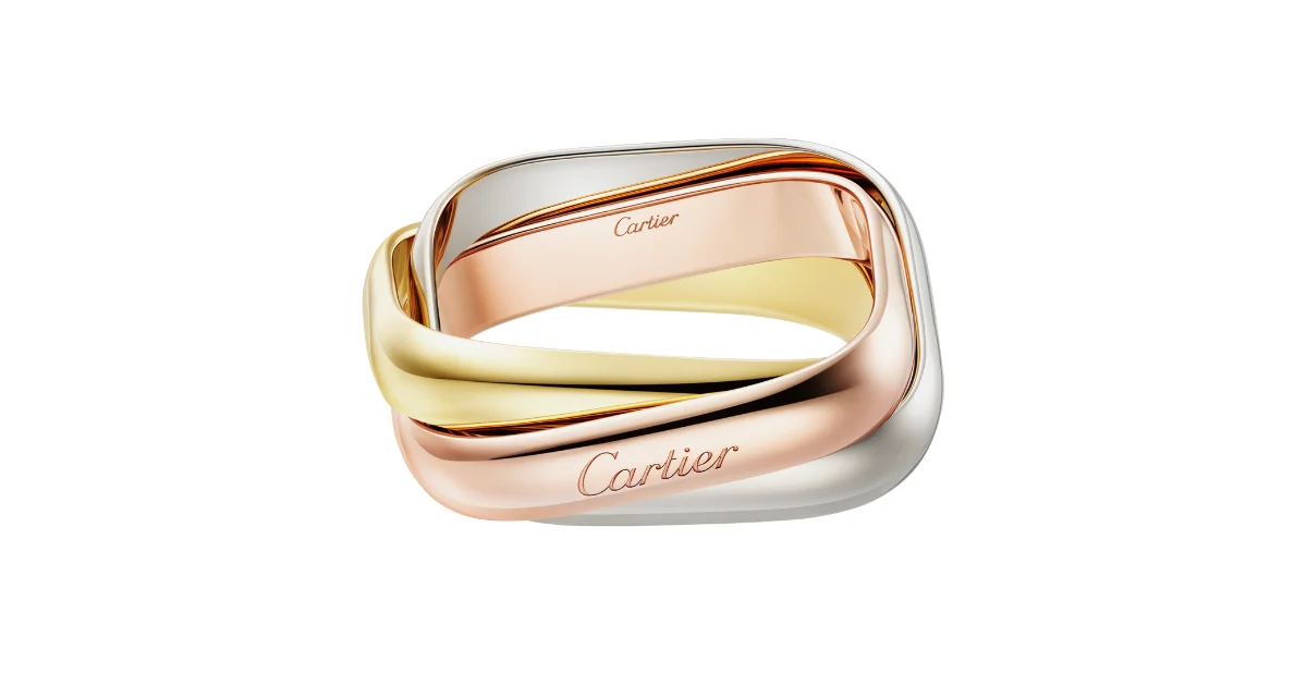 カルティエ　トリニティリング　cartier