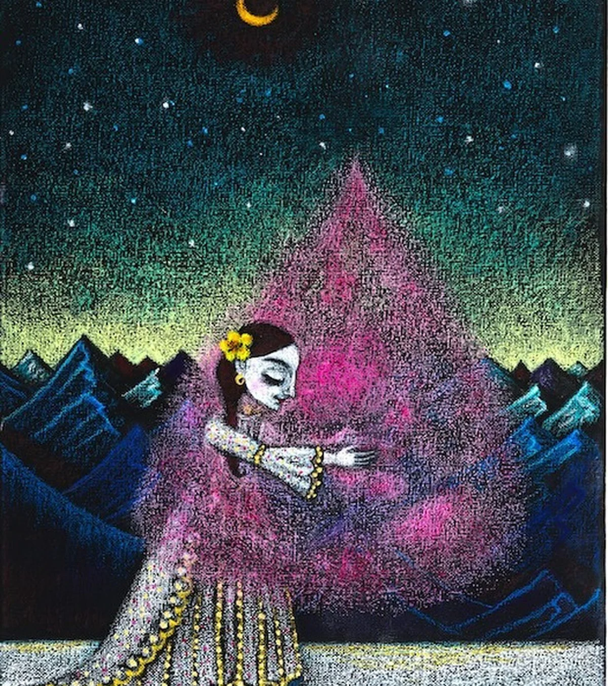 木から受ける智慧や愛を感じる新作絵画に注の画像_3