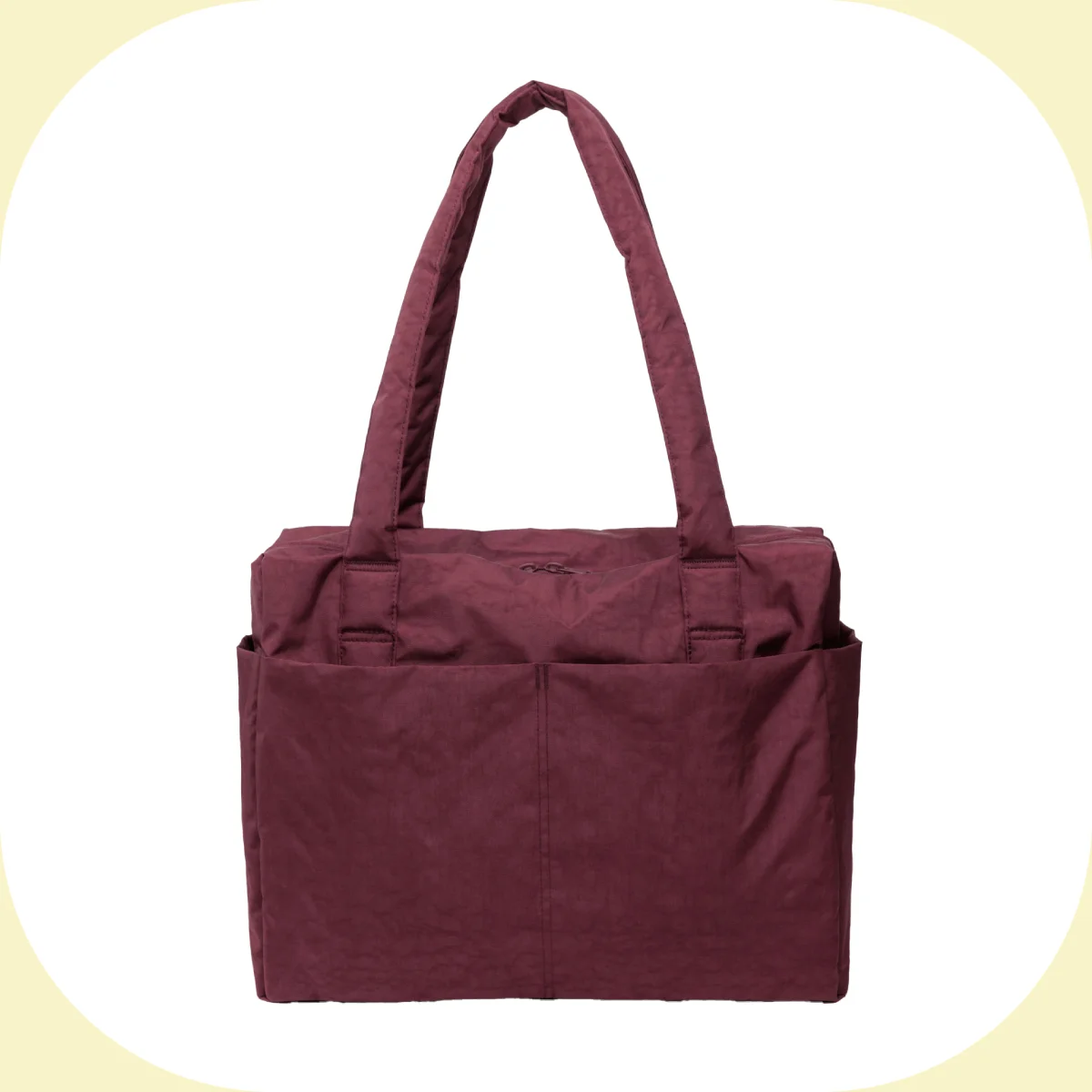 キャリーオンバッグ「SMALL CLOUD CARRY ON」〈約H31.8×W42×D16.5cm〉¥14,850／ピクニック（バグゥ）