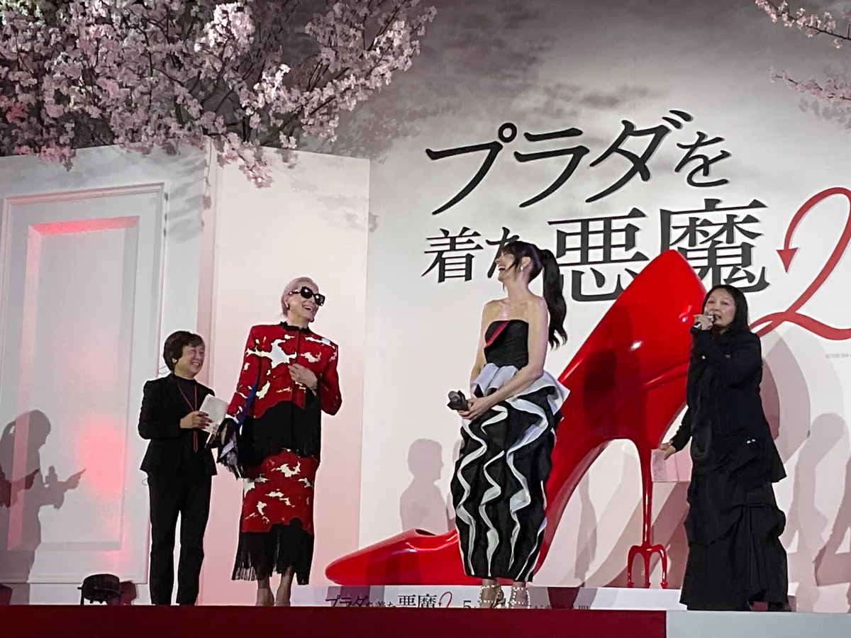 メリル・ストリープとアン・ハサウェイの『プラダを着た悪魔2』来日イベント