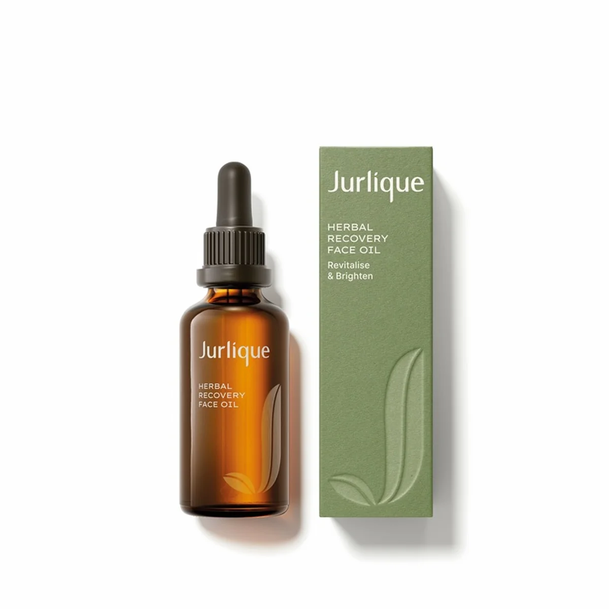 ジュリークのハーバル フェイスオイル(50ml)。きめ細かい光沢感のある肌へと導く美容オイル